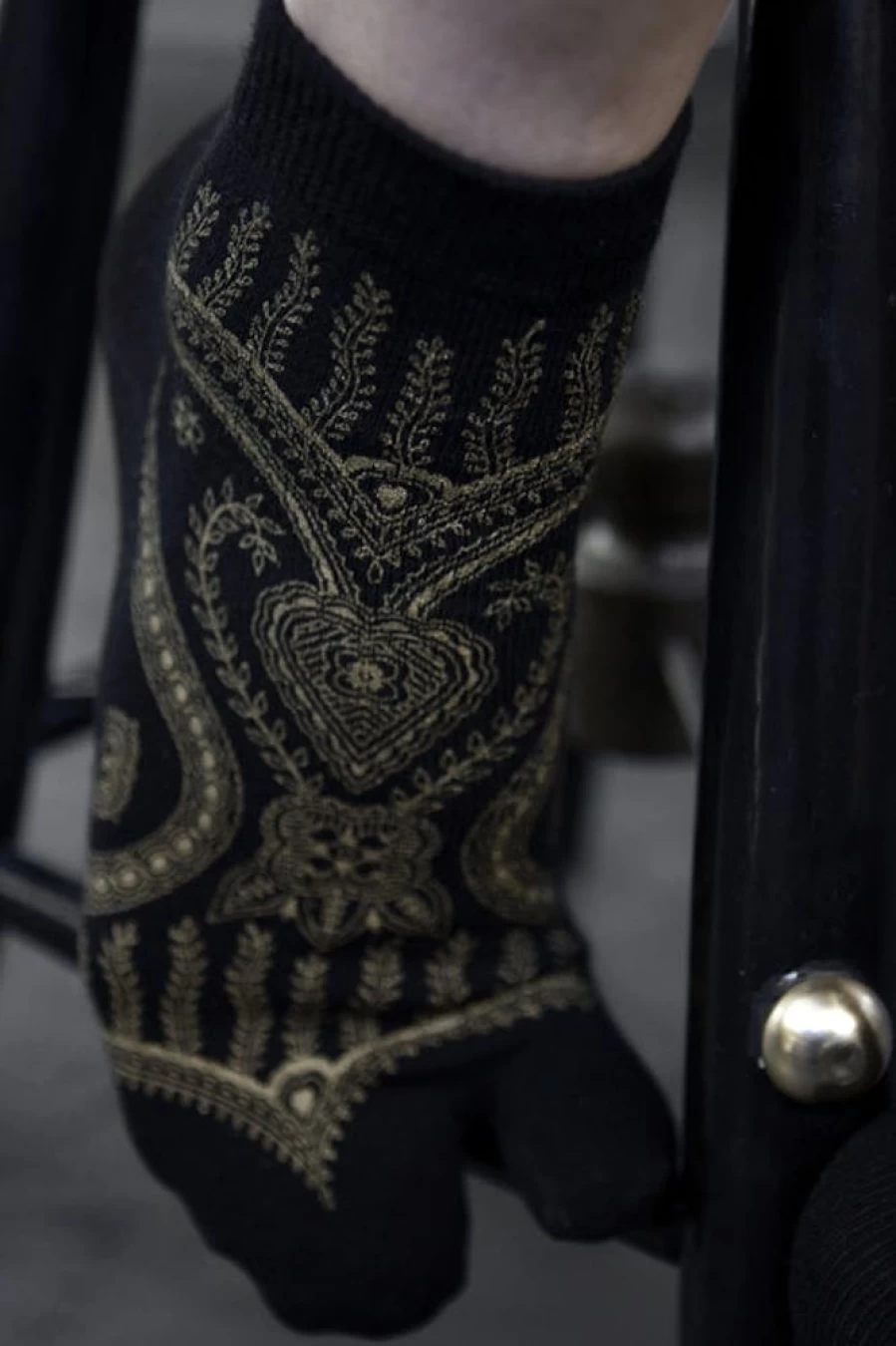 Polonova Mehndi Inspired Traditional Tabi Socks for Women and Men